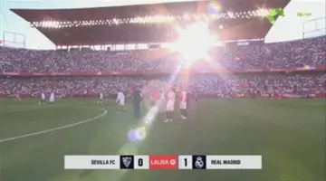 ماتش ريال مدريد الان.. انطلاق الشوط الثاني من مباراة ريال مدريد وإشبيلية في الدوري الإسباني